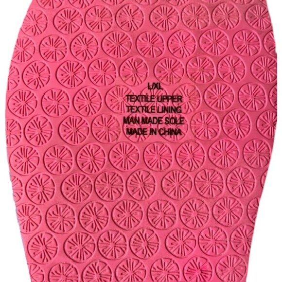 Lilly Pulitzer Pool Slippers in Sea Glass Aqua/Rainforest Retreat - L/XL - Picture 8 of 9